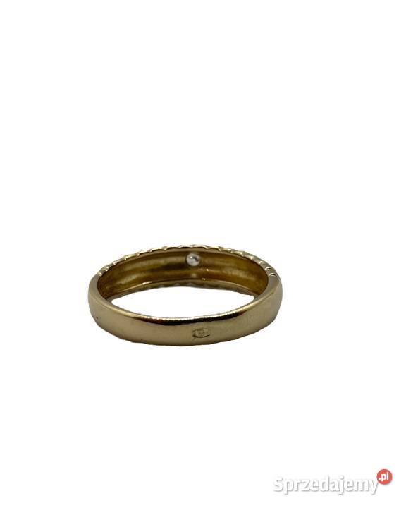 Złoty Pierścionek pr 585 310g R16 Elbląg