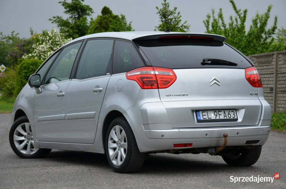 Citroen C4 Picasso Prywatne 20HDI 135 Exclusive ogranicznik prędkości łódzkie Kutno