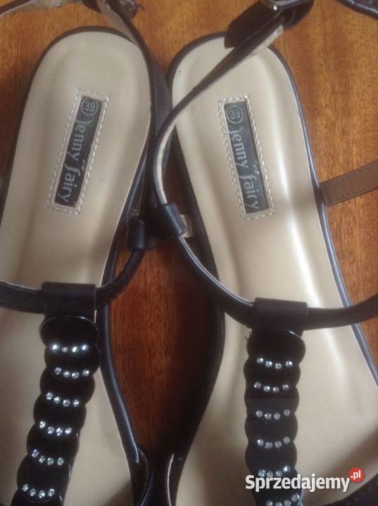 Sandałki damskie na płaskim obcasie 39 Opole
