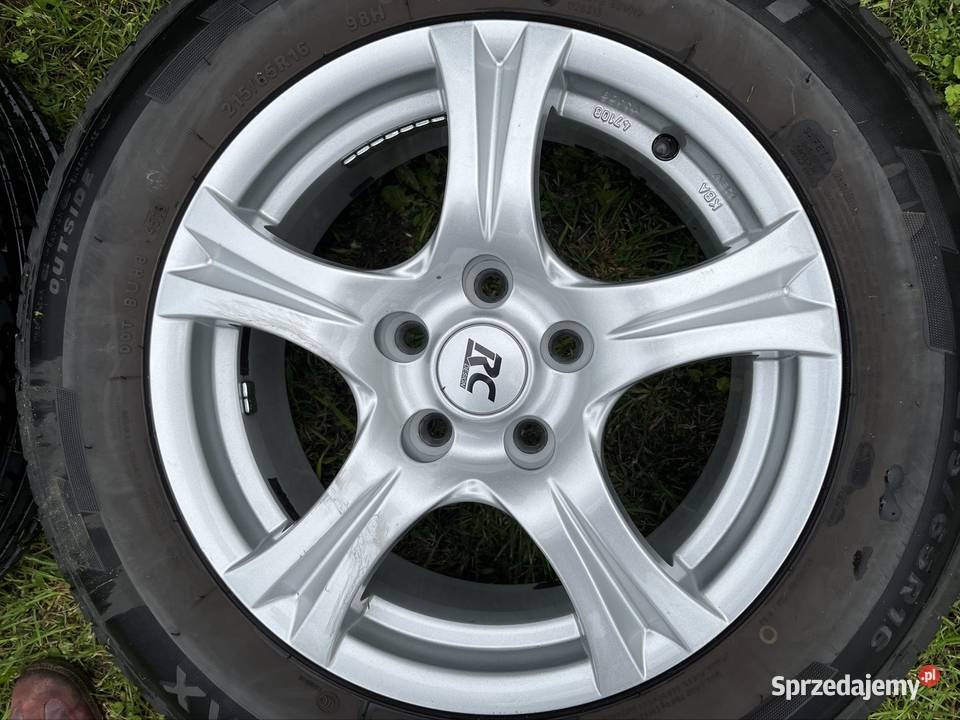 Koła aluminiowe felgi alufelgi RC 16 RC14706 et Samochodowe Rzekuń