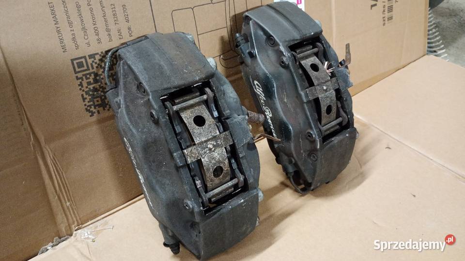 Zaciski hamulcowe 4 tłoczkowe Alfa Romeo 166