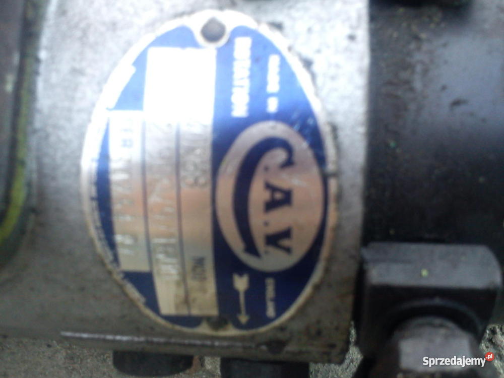 pompa wtryskowa PERKINS 4 cylindrowy silnik Zawada