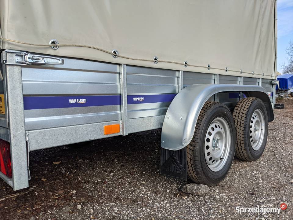 Przyczepa SUSKI TEMARED RYDWAN 300x150 170 Burtowe i plandeki Lublin