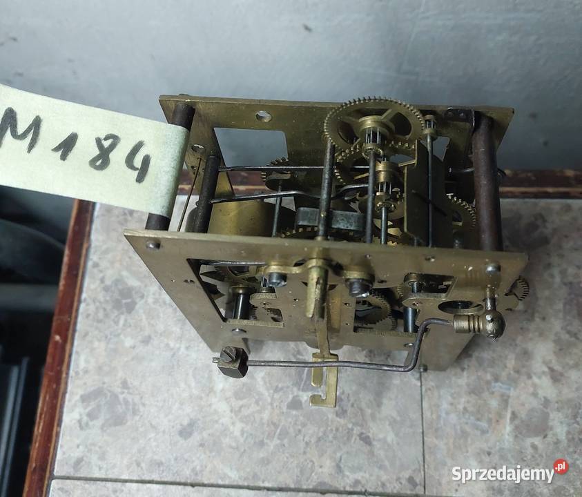 M184 Mechanizm starego zegara ściennego Junghans Tczew