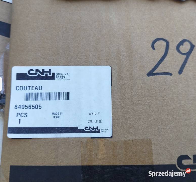 Nóż do prasy duża kostka 84056505 cnh case LB Łowicz