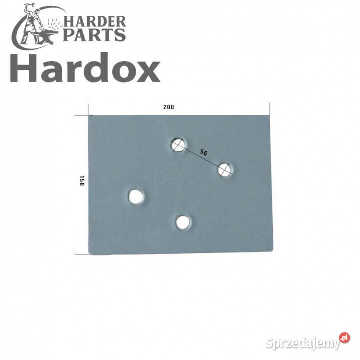Nakładka HARDOX części do pługa UNIA grudziądz podlaskie Suwałki