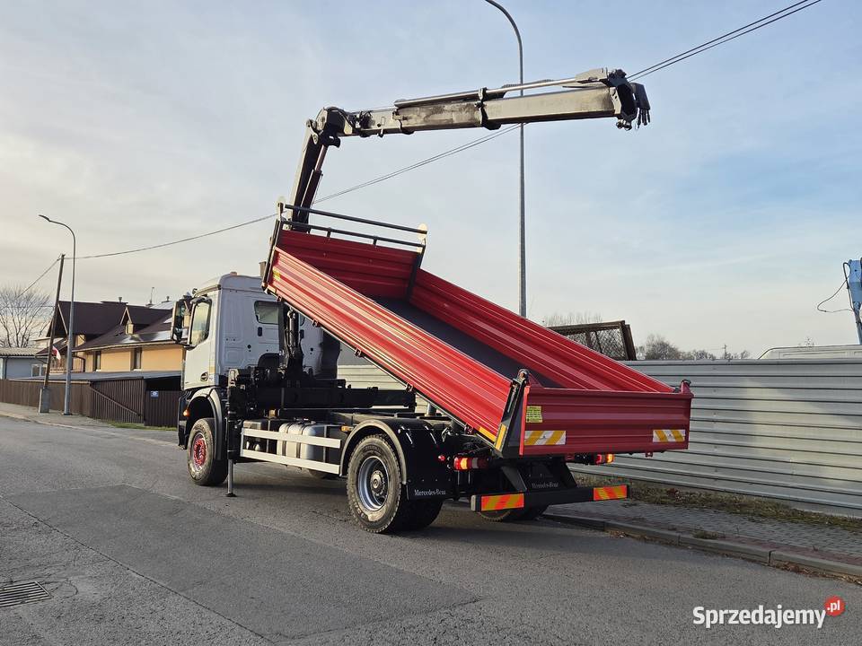 Mercedes AROCS 1824 HDS HMF 1420 K2 Radiowy Łańcut