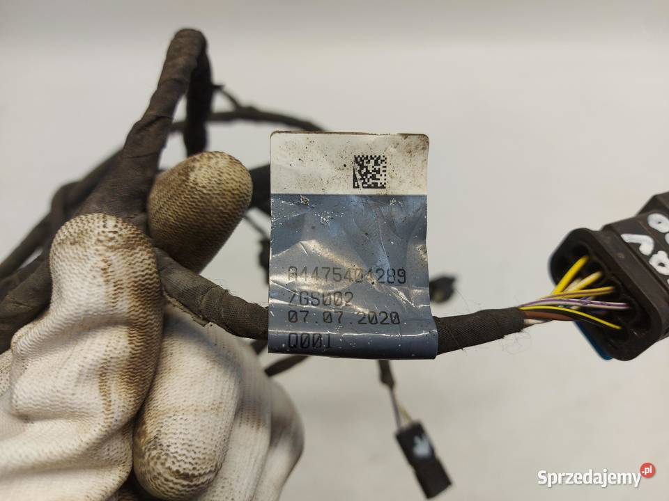 Mercedes EQV w447 Vklasa wiązka instalacja pdc osobowe