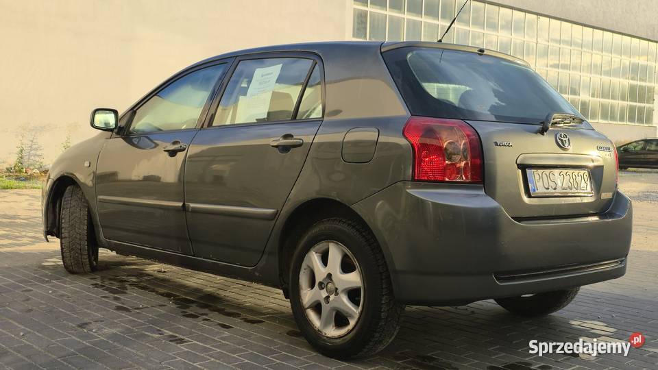 Toyota Corolla 20 D4D Sol Hatchback VII Ostrów Wielkopolski sprzedam