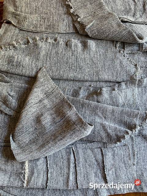 Swetry 4 kawałki do zszycia gotowe melanż szary śląskie Częstochowa