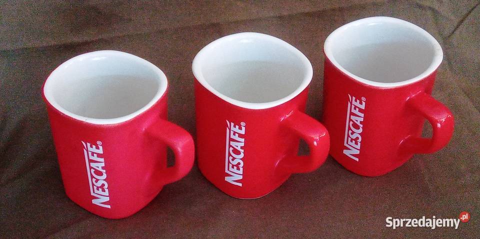 Kubki porcelanowe Nescafe 5 3 Legionowo