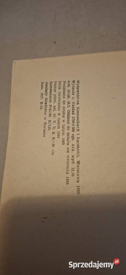 Cieśla Mostowy 1 wydanie niski nakład 2700300 Antykwariat Łęczyca