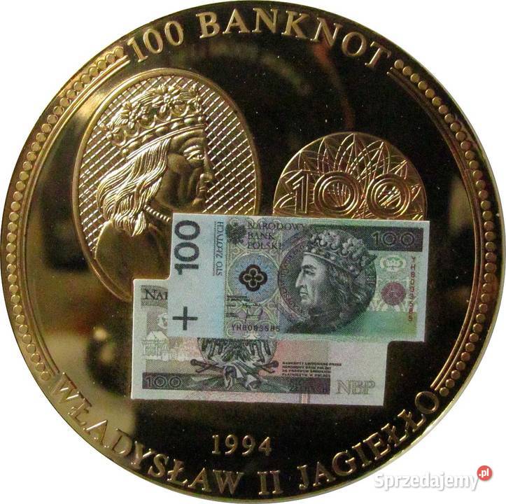 6 x Banknot Medal Mieszko Chrobry Paweł śląskie Sosnowiec