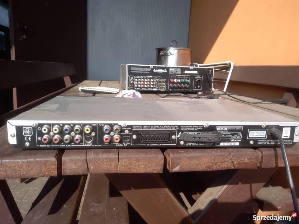 Amplituner TEAC AG8850 DVD TEAC DV3800VK Elektronika Szczerców