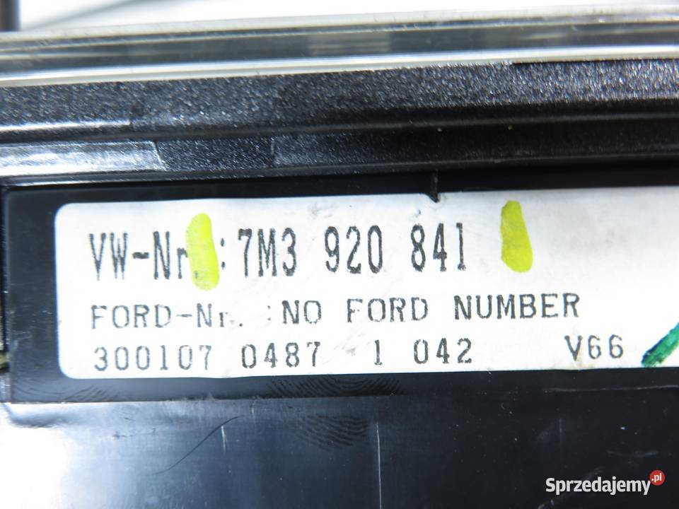 LICZNIK VW SHARAN I 20 TDI BRT 7M3920841