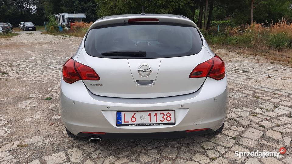 Opel Astra 14 16V Turbo benzyna 120 Klima podgrzewane fotele lubelskie Kraśnik