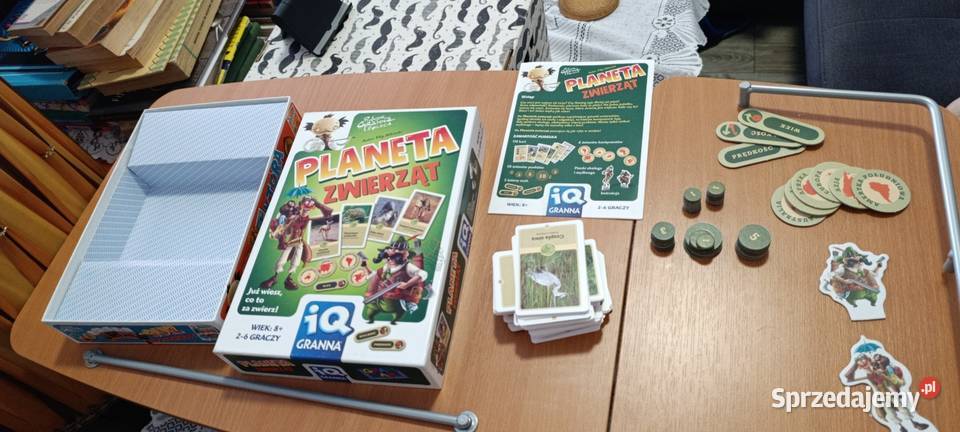gra planszowa IQ Granna Planeta Zwierząt Poznań