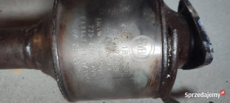 KATALIZATOR FIAT DUCATO PEUGEOT BOXER 22JTD 2006 Części samochodowe sprzedam