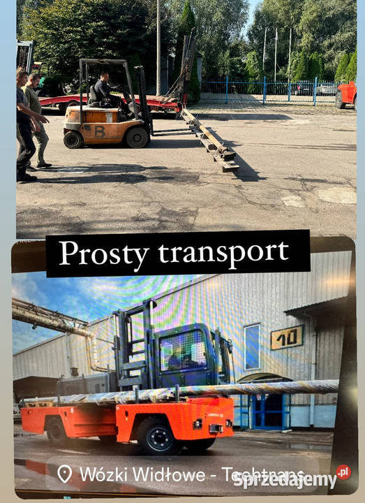 Elektryczny Boczny wózek widłowy elektryczny do Gdańsk
