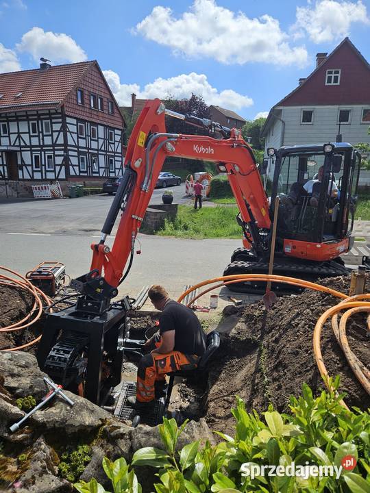 Kompaktowa wiertnica sterowana zasilana z Jarocin