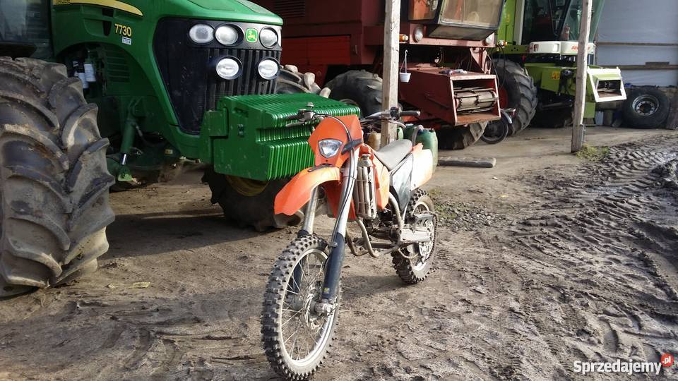 Sprzedam KTM 125 EXC z papierami uszkodzony benzyna zachodniopomorskie Żabin