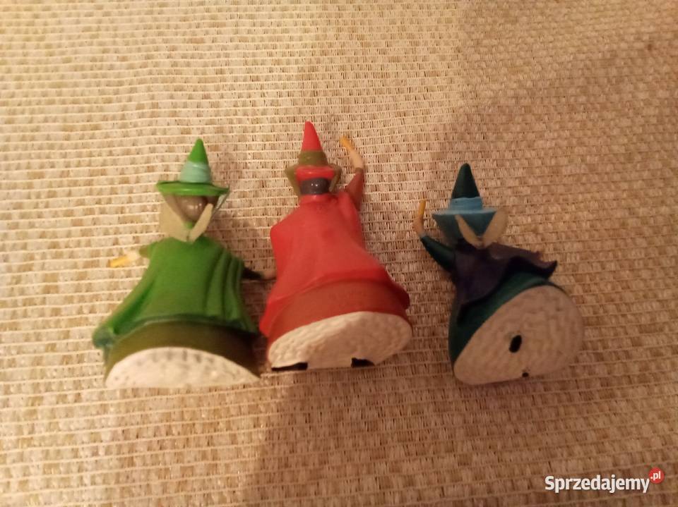 3 wróżki śpiąca królewna Disney komplet Warszawa