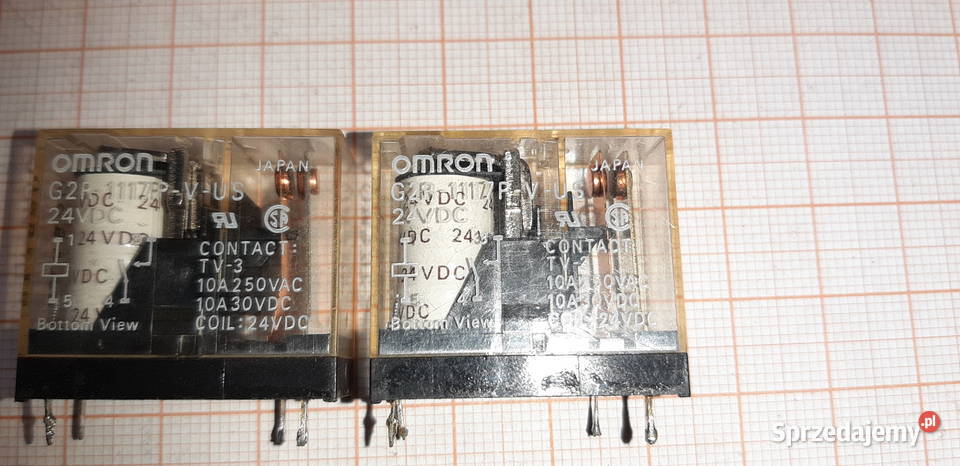 Przekaźnik OMRON G2R 1117PVUS24VDC 10A 2 A73 Czechowice-Dziedzice sprzedam