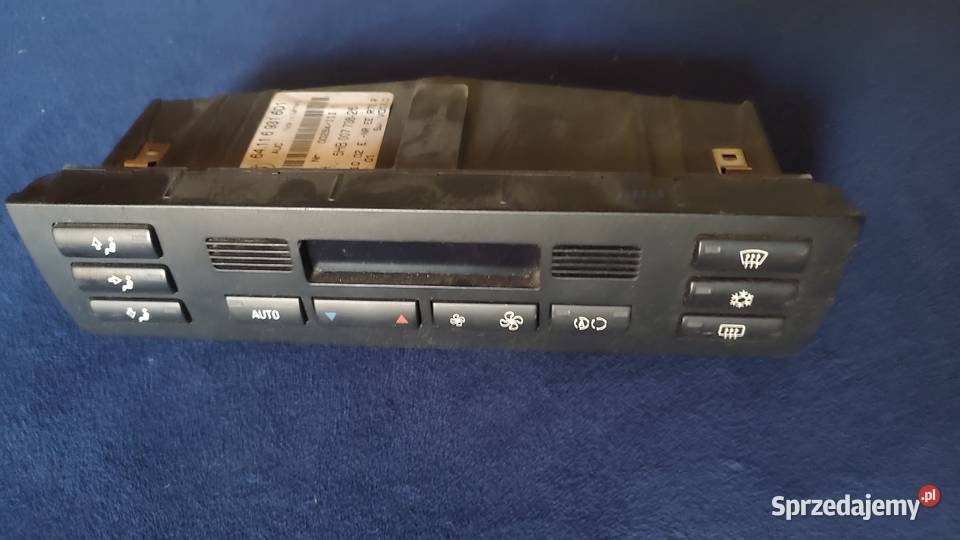 Panel nawiewu BMW E46 64116931601 Panele sterowania, przełączniki Sanok
