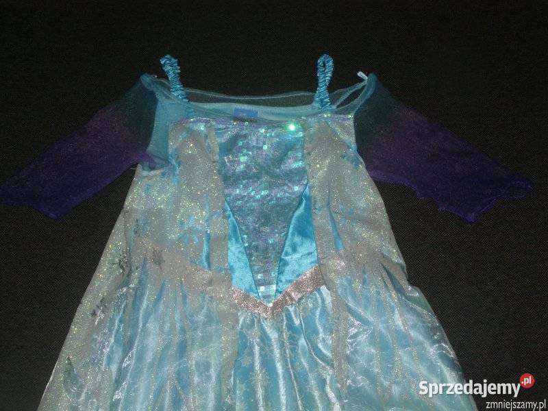 Strój kostium przebranie ELSA KRAINA LODU FROZEN Siedlce