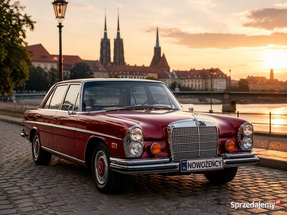Zabytkowa limuzyna Mercedes W109 300sel Śluby, wesela, przyjęcia Wrocław
