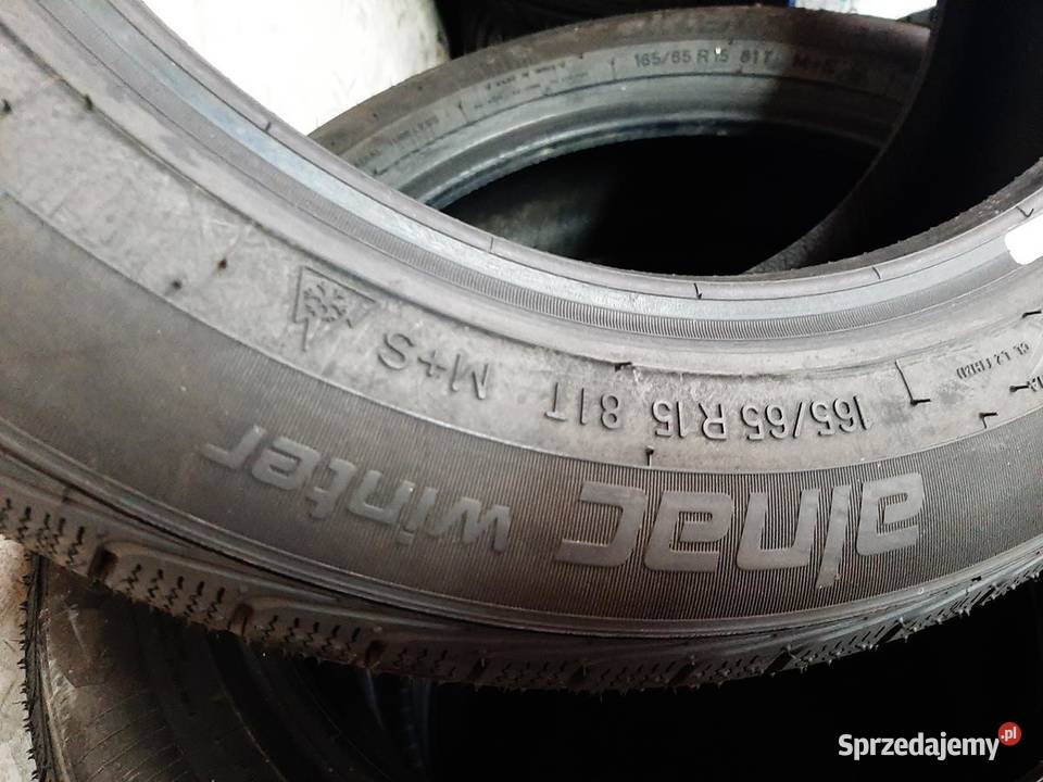 2x Opona NIEUŻYWANA ZIMOWA 16565R15 APOLLO 139 Samochodowe Zaścianki