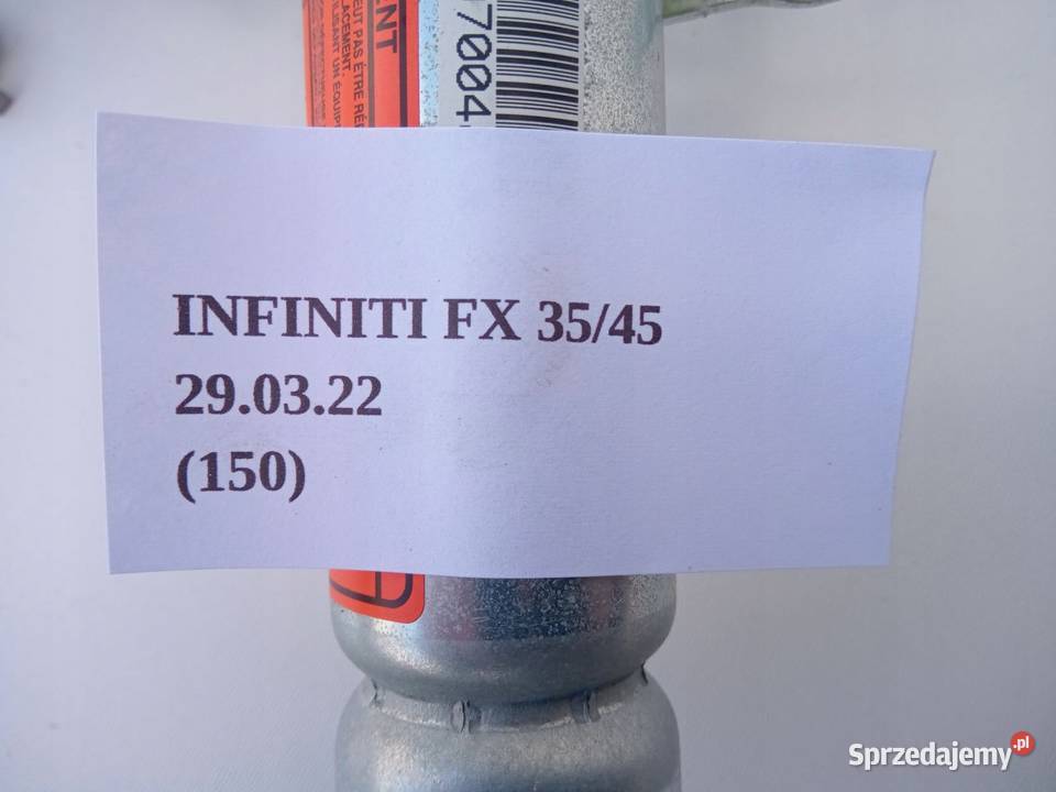 KURTYNA POWIETRZNA AIRBAG PRAWA INFINITI FX35 wielkopolskie Nowy Tomyśl