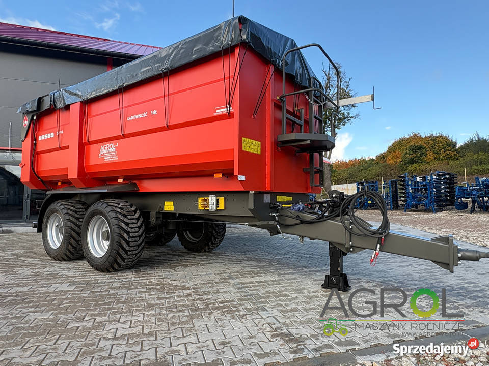 Przyczepa skorupowa URSUS D 914 14 ton PRONAR