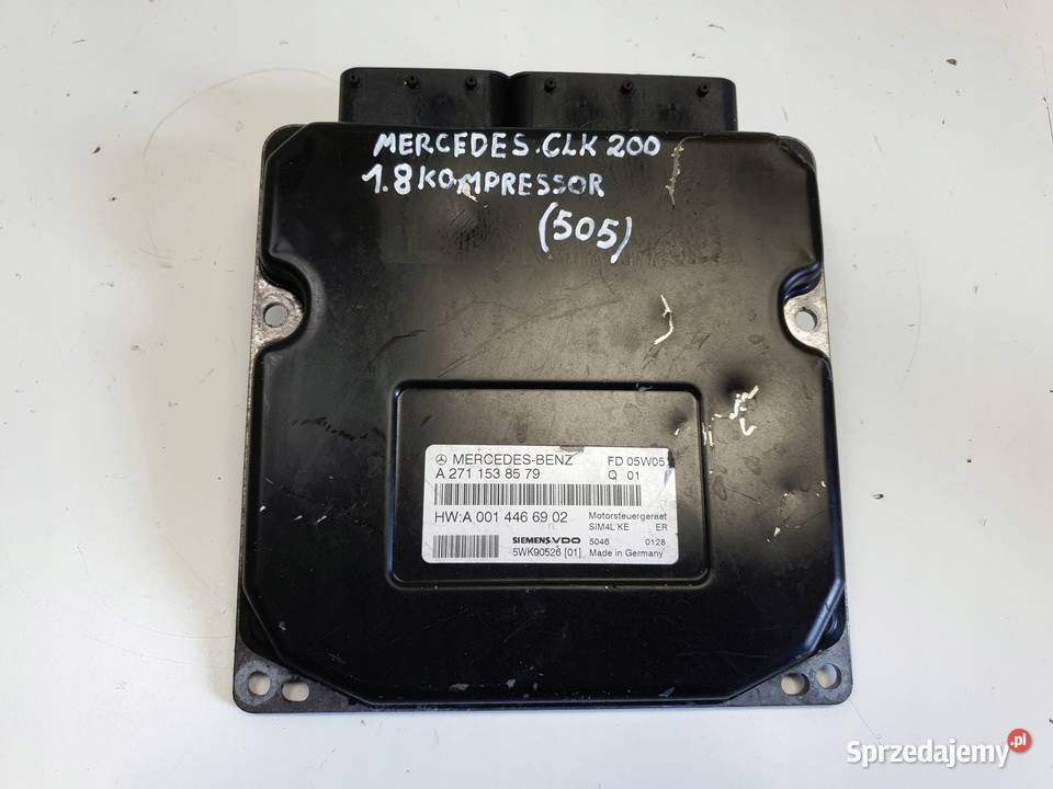 Mercedes W203 CLK W209 18 K STEROWNIK SILNIKA lubelskie