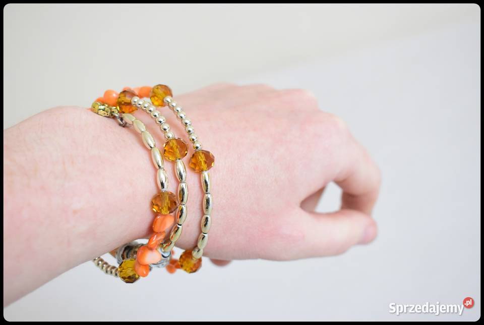 Kolorowa elastyczna bransoletka Płock