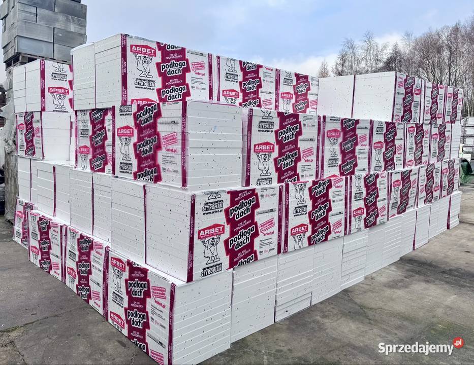 styropian dach podłoga EPS100 Arbet 220 m3 Oleśnica