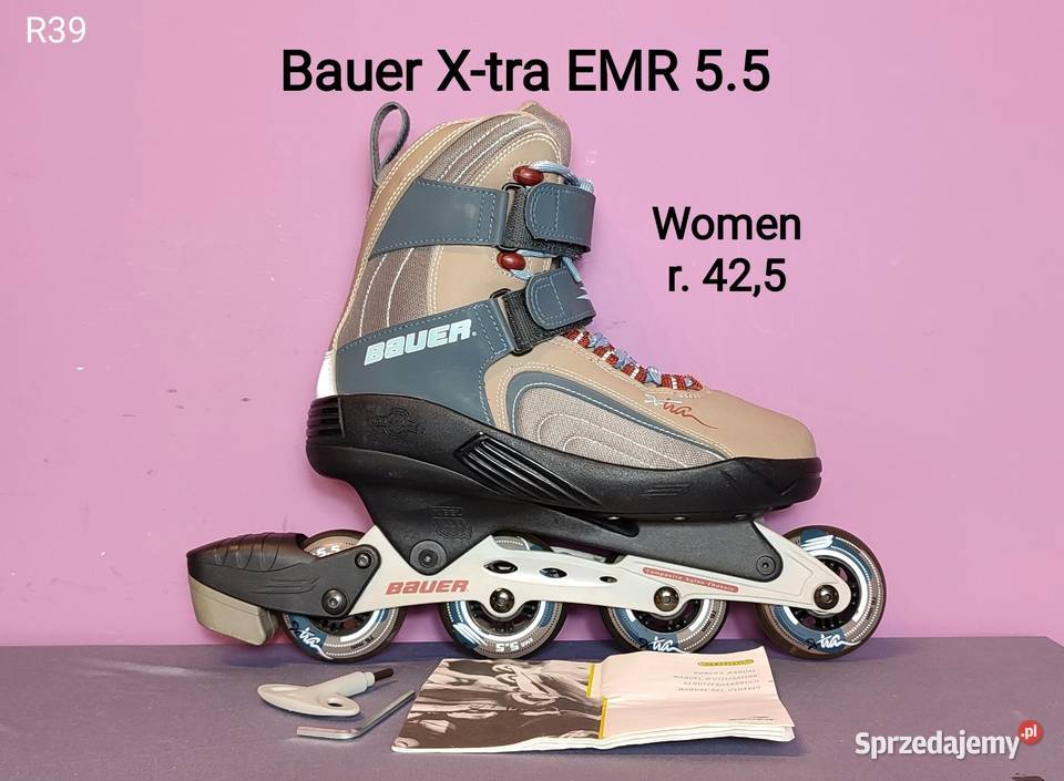 nowe Rolki BAUER Xtra EMR 55 kobiet rozmiar 425 małopolskie Jasień