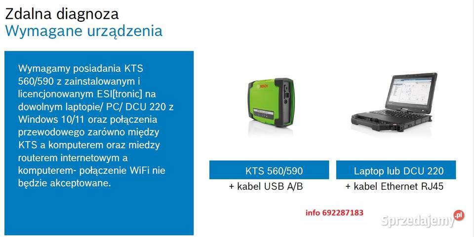 Esi Bosch 50 i zdalna diagnoza żetony Bielsko-Biała