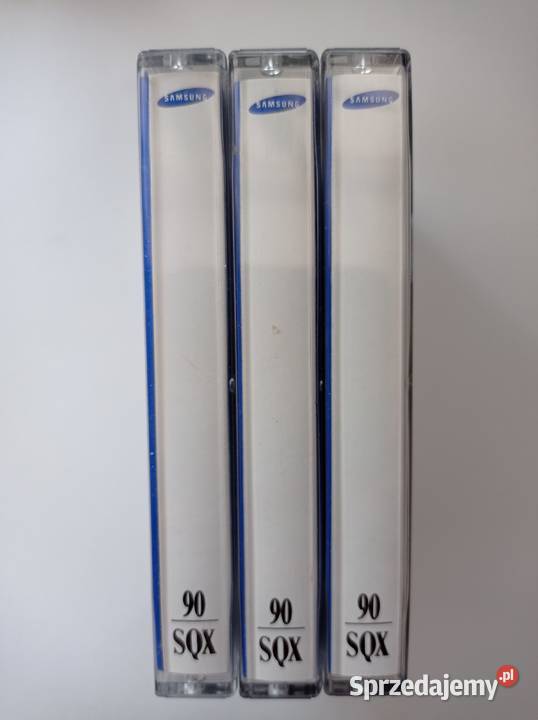 Kasety Samsung 90 SQX chrome Warszawa sprzedam