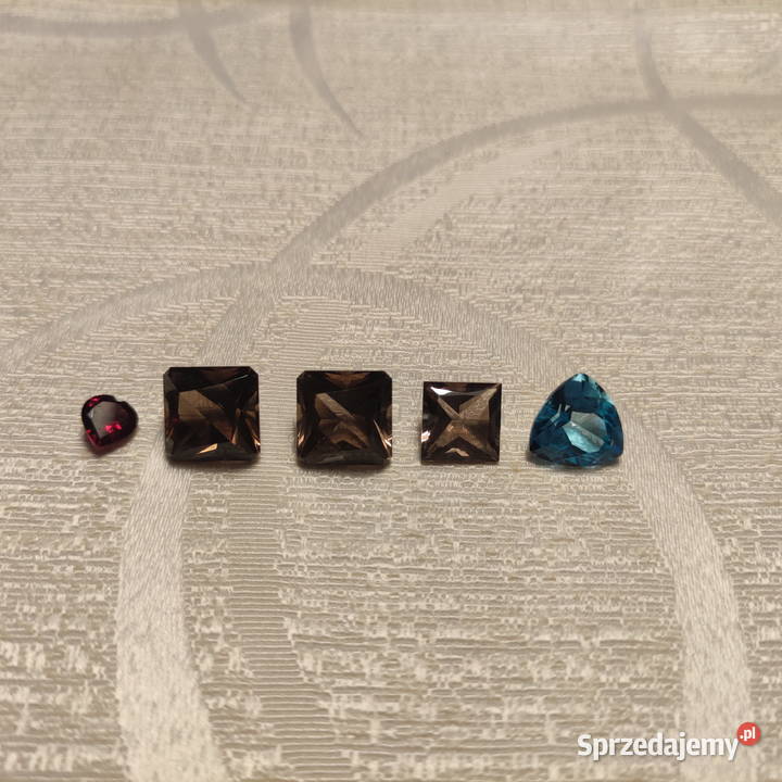 Kamienie naturalne topaz granat Wrocław sprzedam