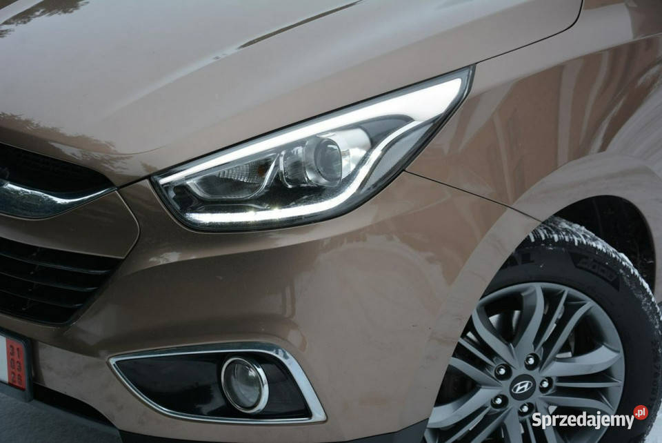 Hyundai ix35 Lift Premium Ledy Navi Kamera Skóry Samochody osobowe Ostrów Mazowiecka