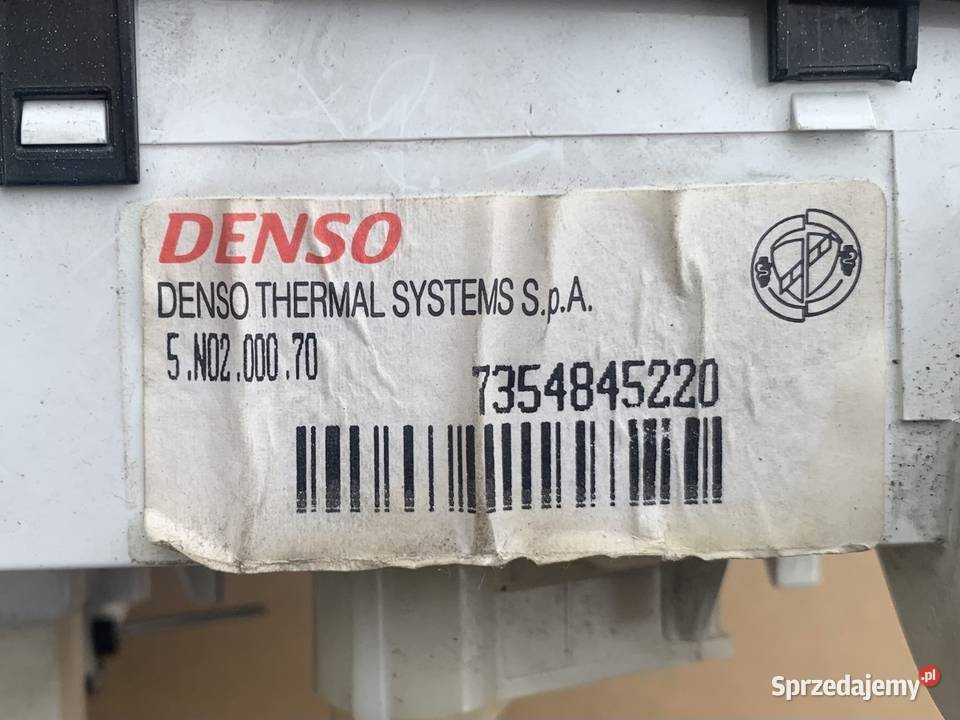 7354845220 panel nawiewu klimatyzacji fiat Rok produkcji 2009 zachodniopomorskie Szczecin