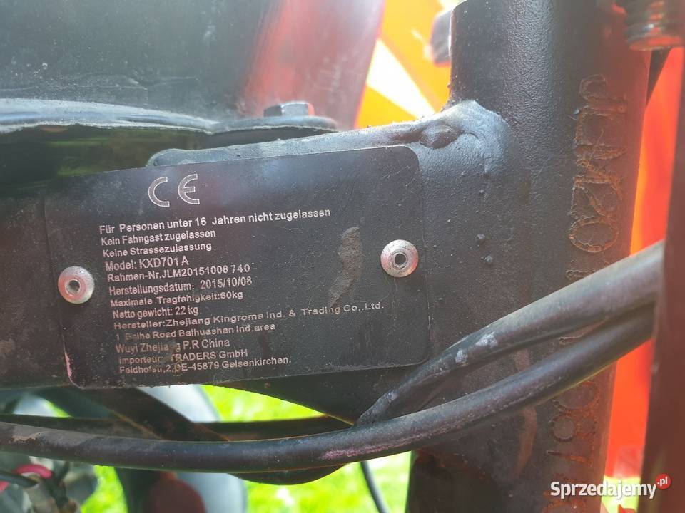 Mini cross KXD 701 Jodłownik sprzedam