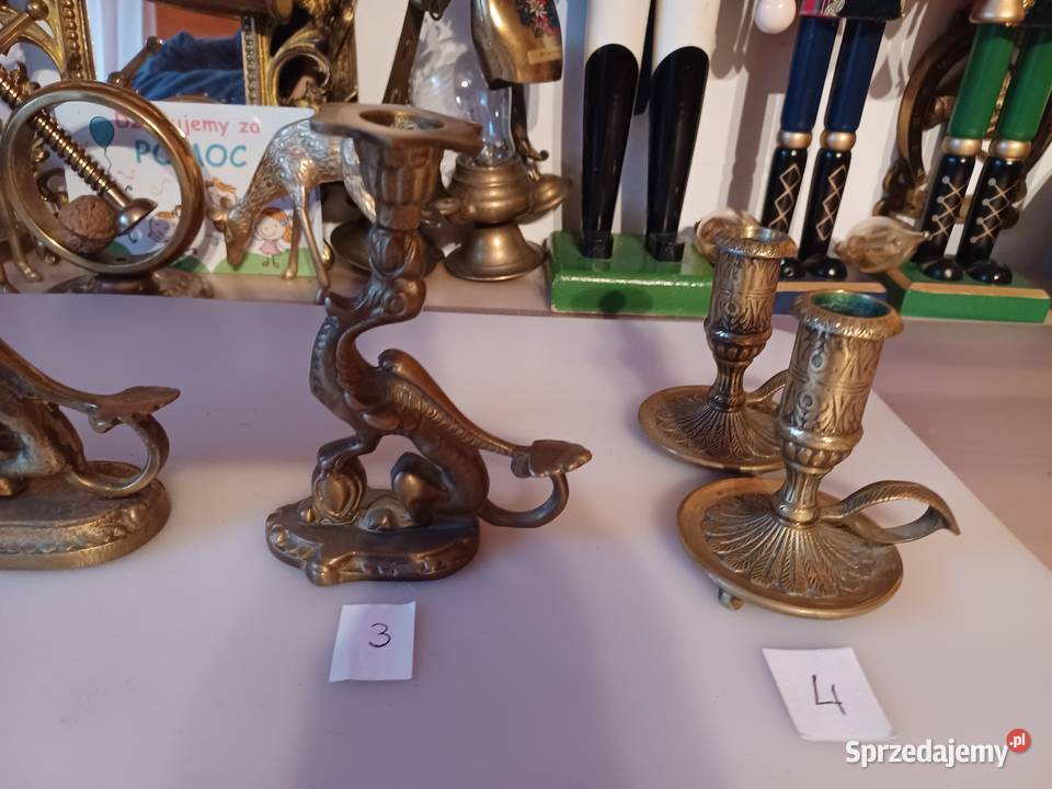 Kolekcja Świecznik mosiężny Wyprzedaż