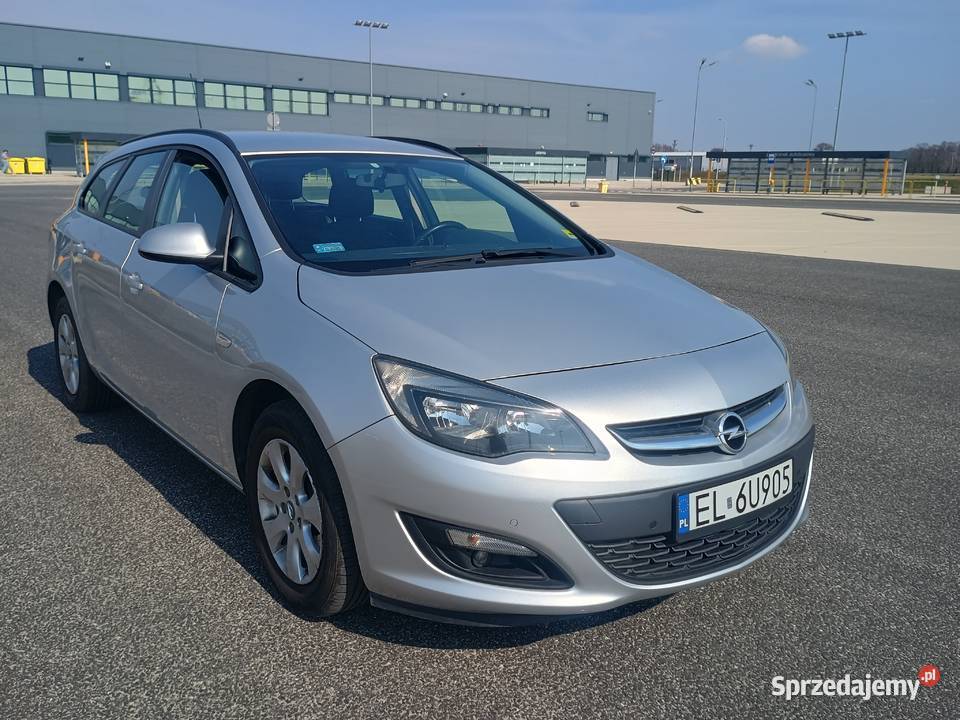 Opel Astra J 16 CDTI Rok produkcji 2015 łódzkie