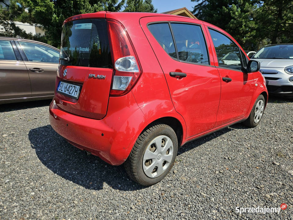 Suzuki Splash Krajowy Klimatyzacja Czujniki światła do jazdy dziennej Ruda Śląska