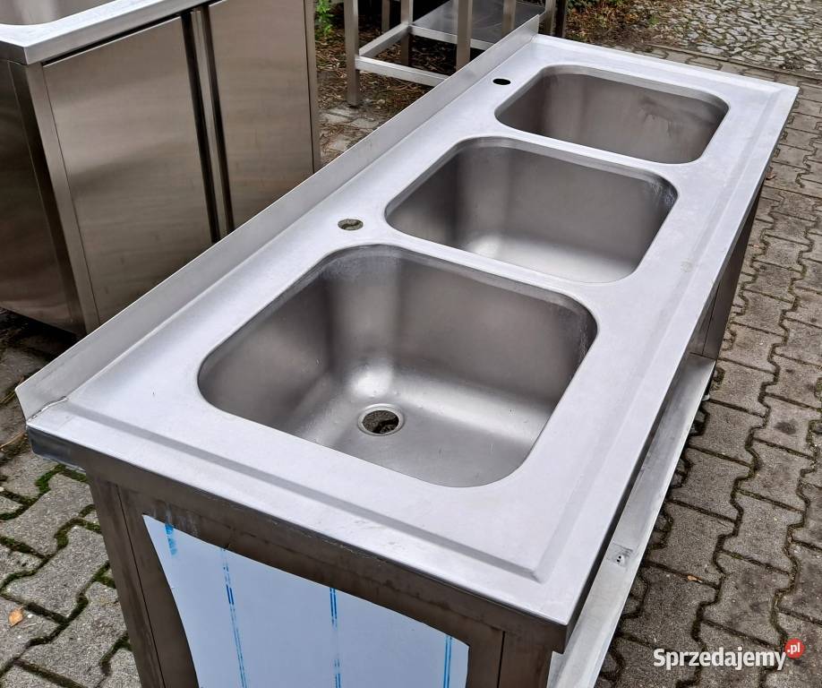 Zlew 3 Komorowy z Półką 1506085 M1209 N wielkopolskie Nowe Skalmierzyce