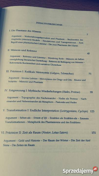 Die Phantasie des Ulysses Lektre Lobsien Eckhard Książki naukowe i popularnonaukowe Gdańsk