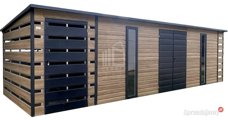 Schowek domek ogrodowy PREMIUM 6x25m wiata 05m Szczecin