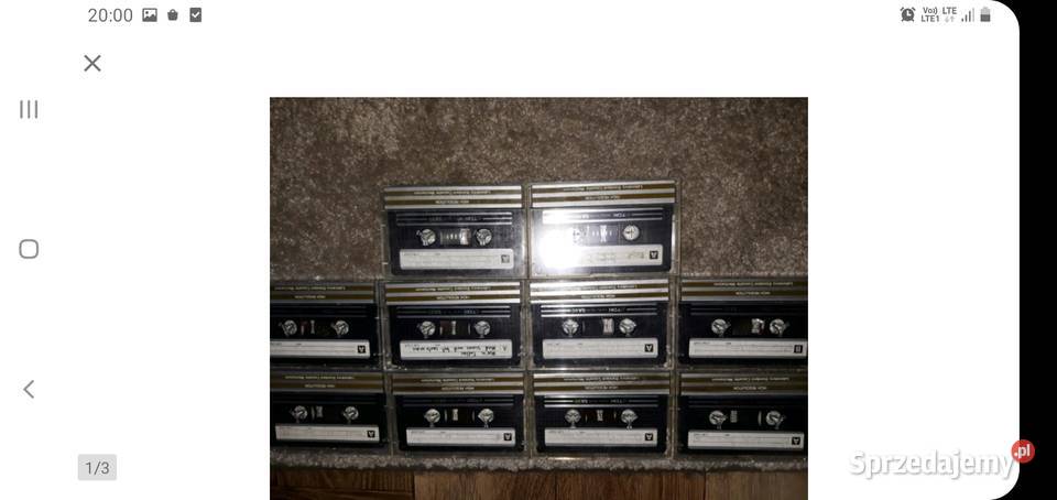 kasety tdk fuji maxell sony thats denon magnex Radomsko